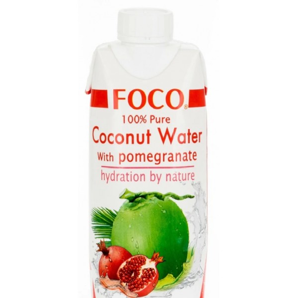 Foco кокосовая вода гранат, 330мл