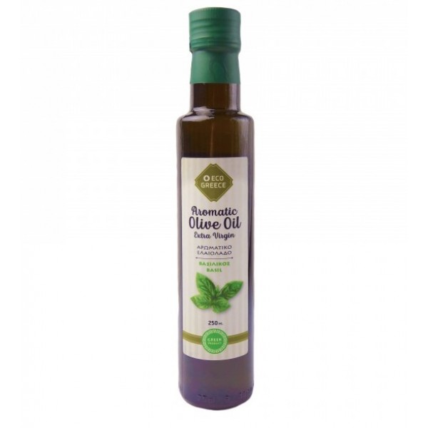 Оливковое масло с базиликом, 250мл